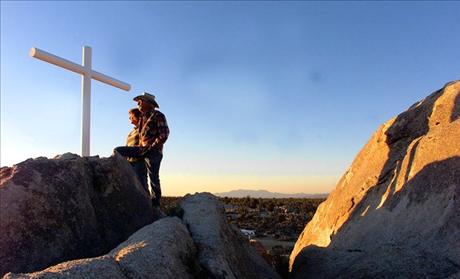 Mojave Memorial Cross in California